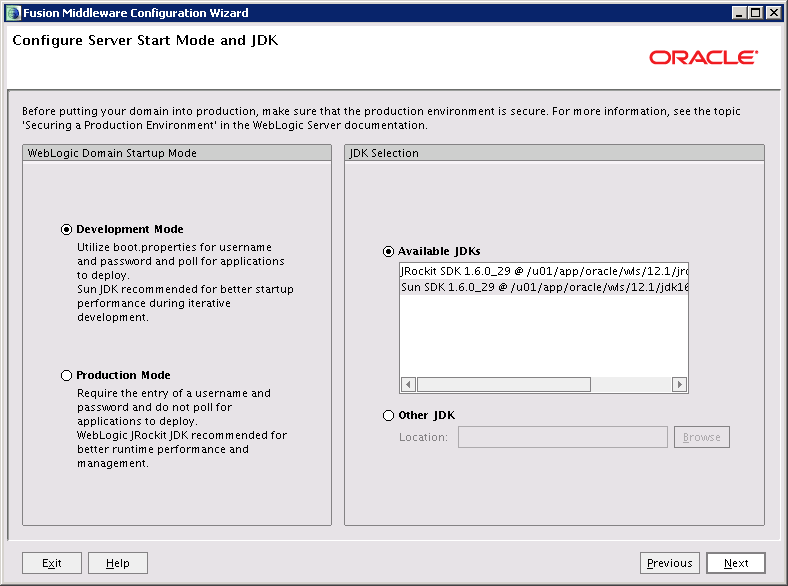 Weblogic Installation on Centos