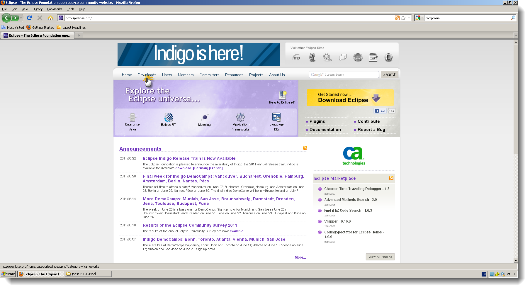 Eclipse Helios и Jboss6