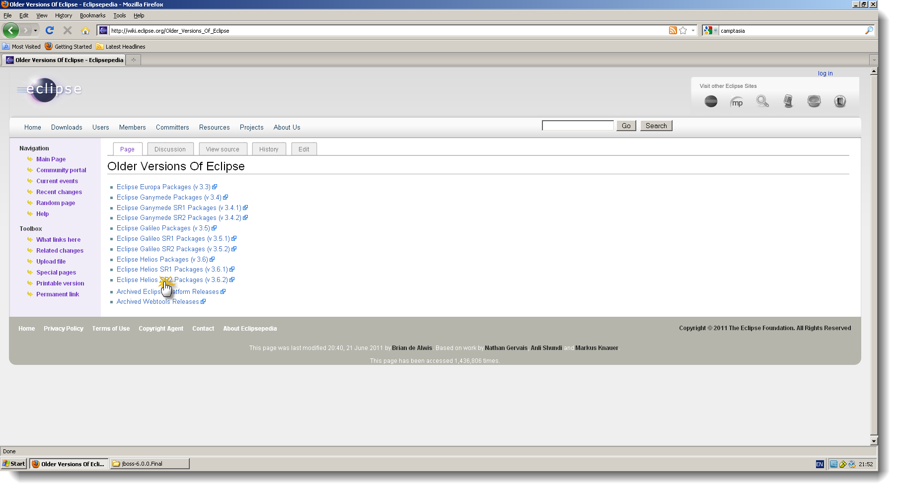 Eclipse Helios и Jboss6