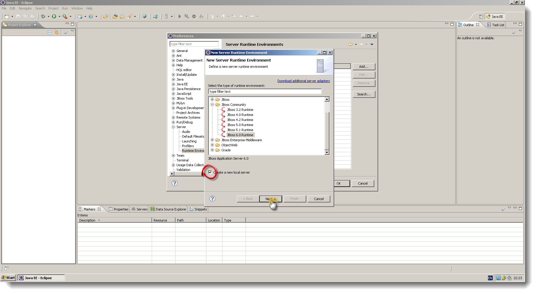 Eclipse Helios и Jboss6