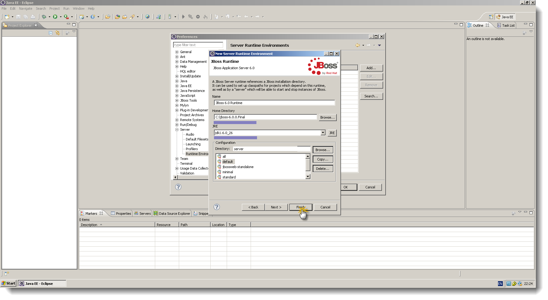 Eclipse Helios и Jboss6