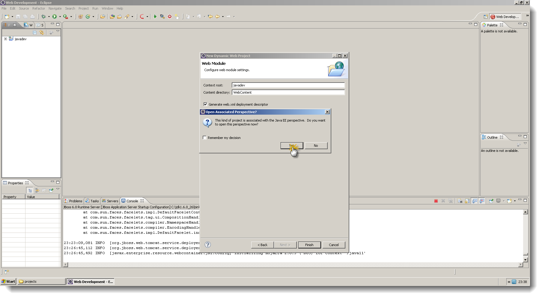 Eclipse Helios и Jboss6