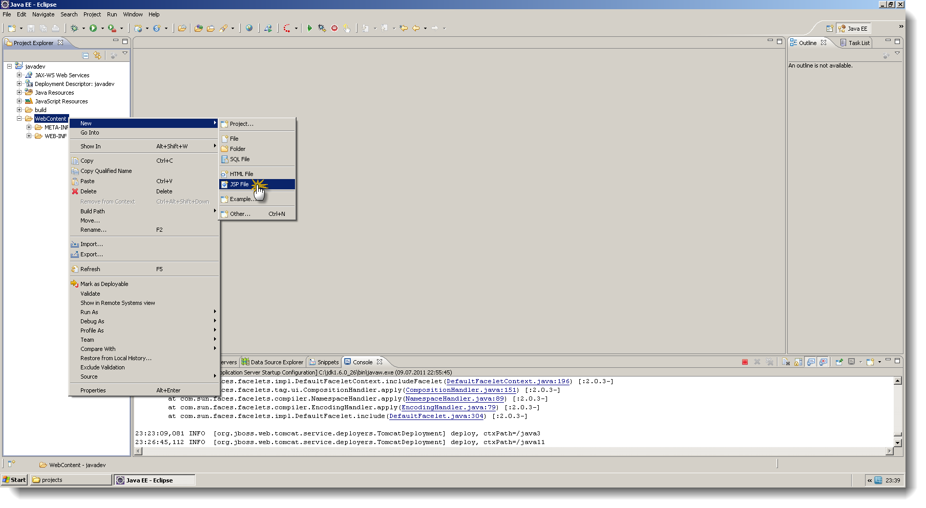 Eclipse Helios и Jboss6