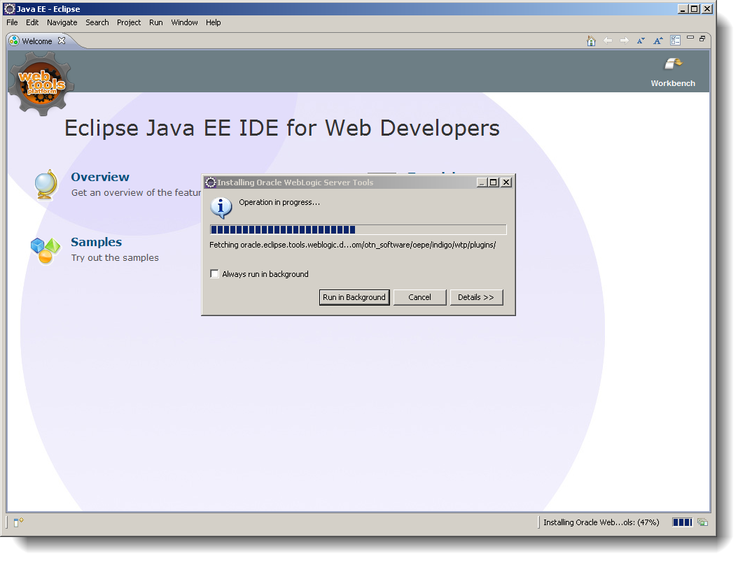 Eclipse Weblogic