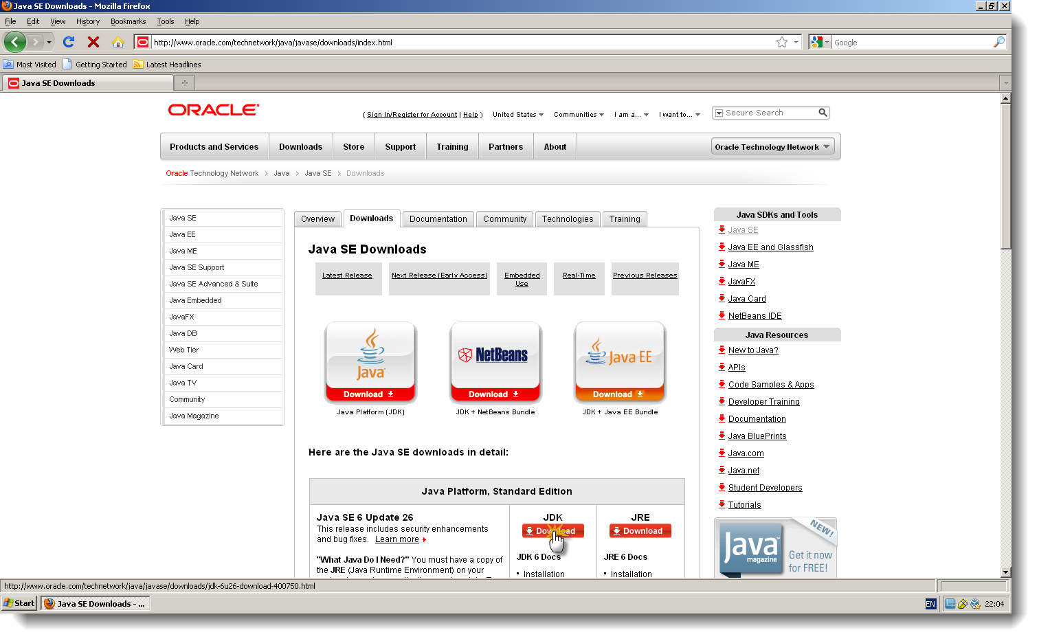 JDK Installation On Windows